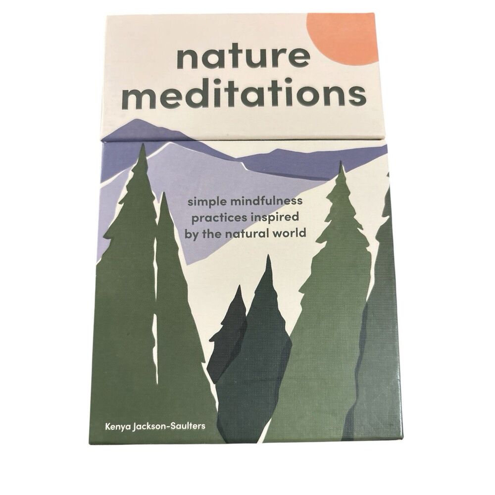 Nature Meditations Deck Mindfulness Cards Kenya Jackson-Saulters 2021